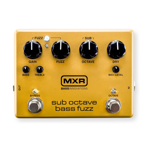 Sub Octave Bass Fuzz Guitar Effects Pedal - Dunlop MXR M287